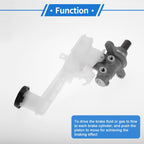 Brake Master Cylinder with Reservoir No. 5110080J10 for Suzuki SX4 (2007–2009)