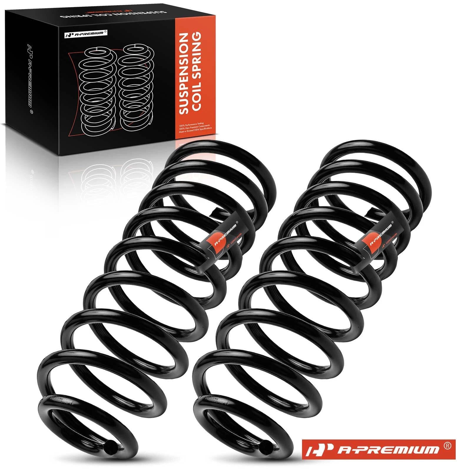 2X Rear Coil Springs for Ford Mustang (1982–1985, 1989–1998)