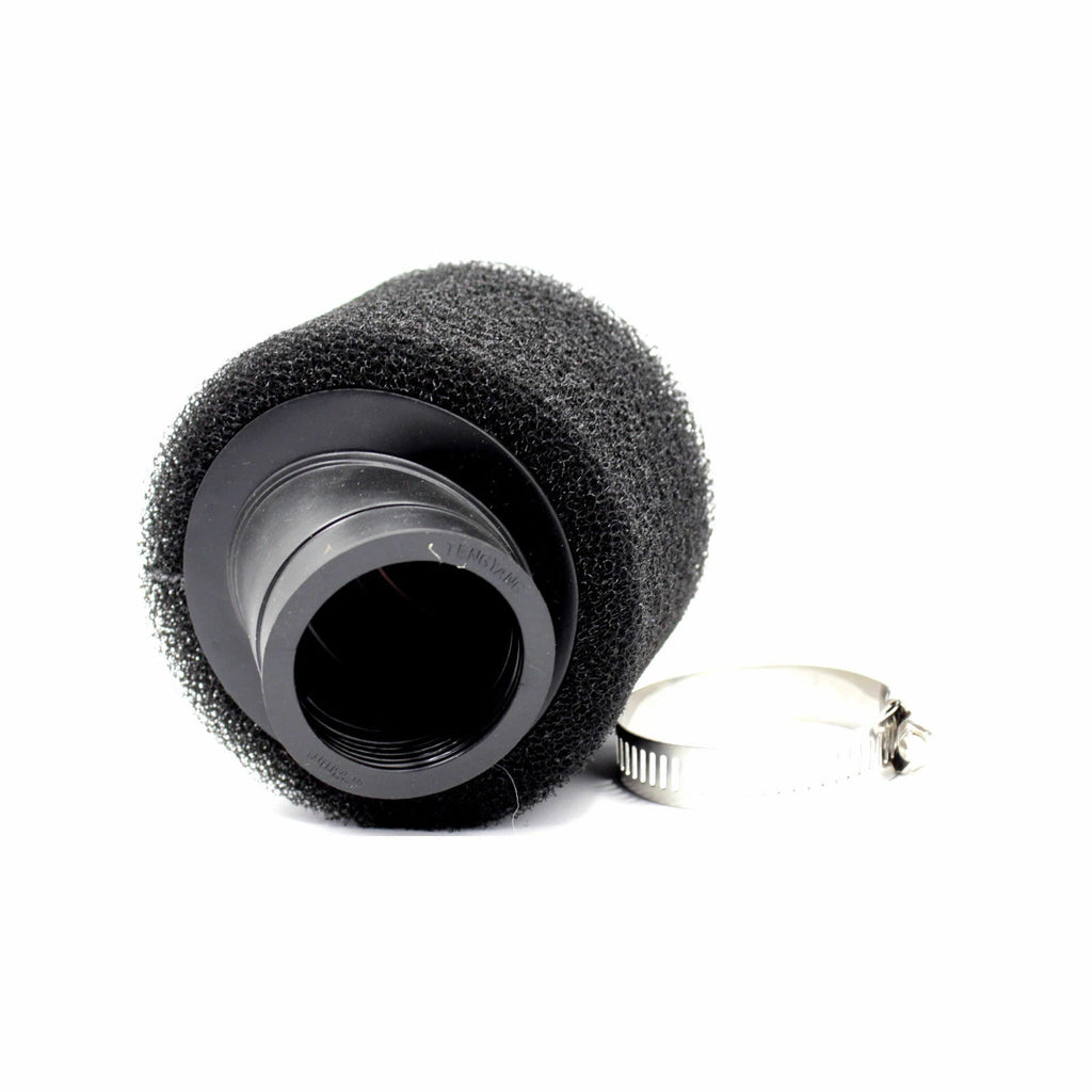 37/38mm Bent Angled Foam Air Filter Pod for 125cc PIT Quad ATV