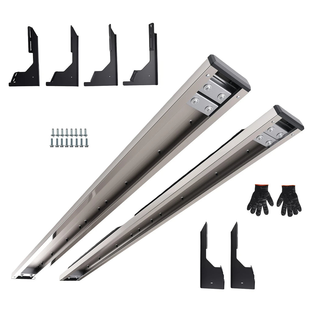 6" Step Bars for Toyota Tacoma Extended Cab (2005–2023) Running Boards Black