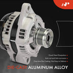 Alternator for Jeep Renegade, Fiat 500X, 500L (2015–2018) 150A CW