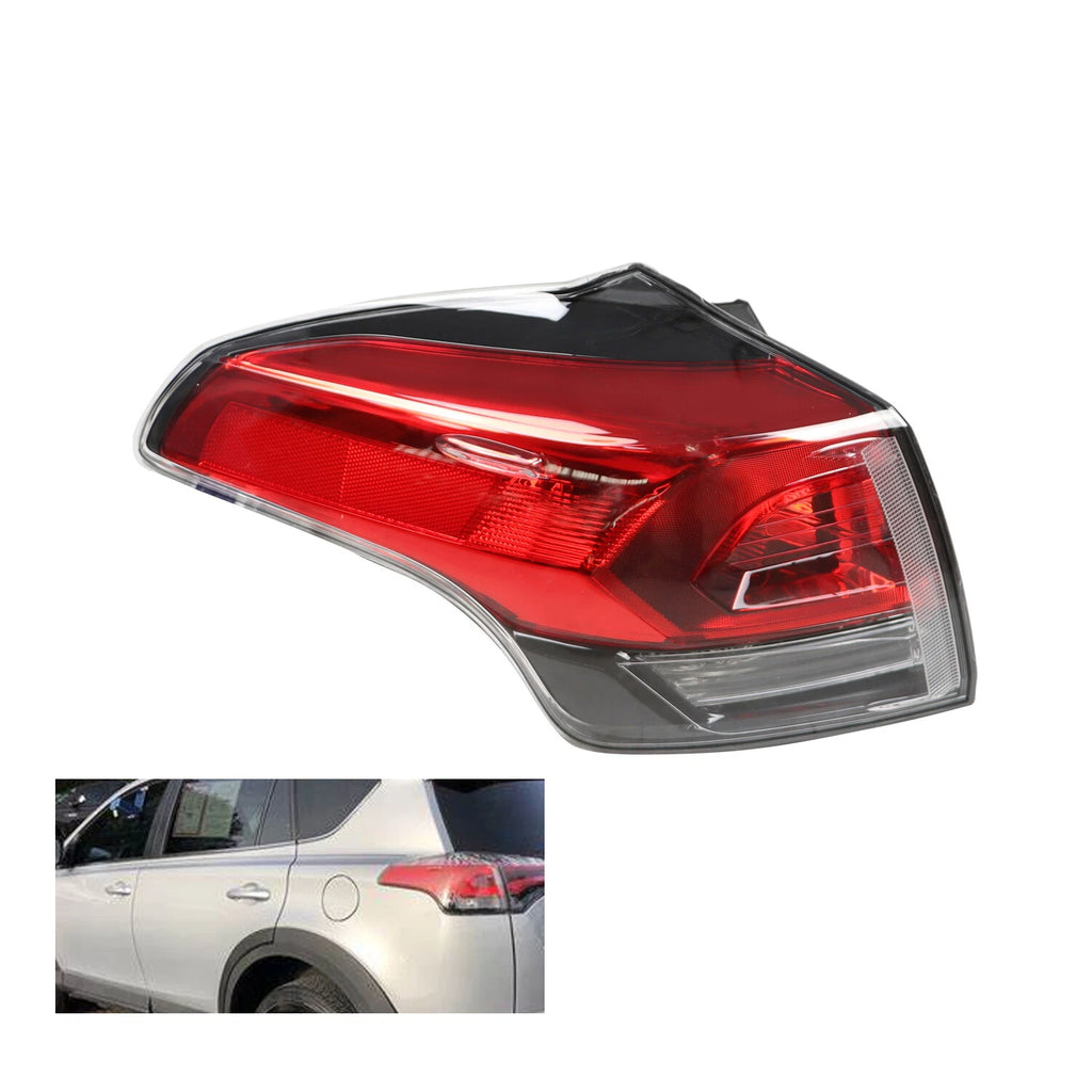 Brake Lamp Driver Side Outer Left Tail Light for Toyota RAV4 (2016–2018)
