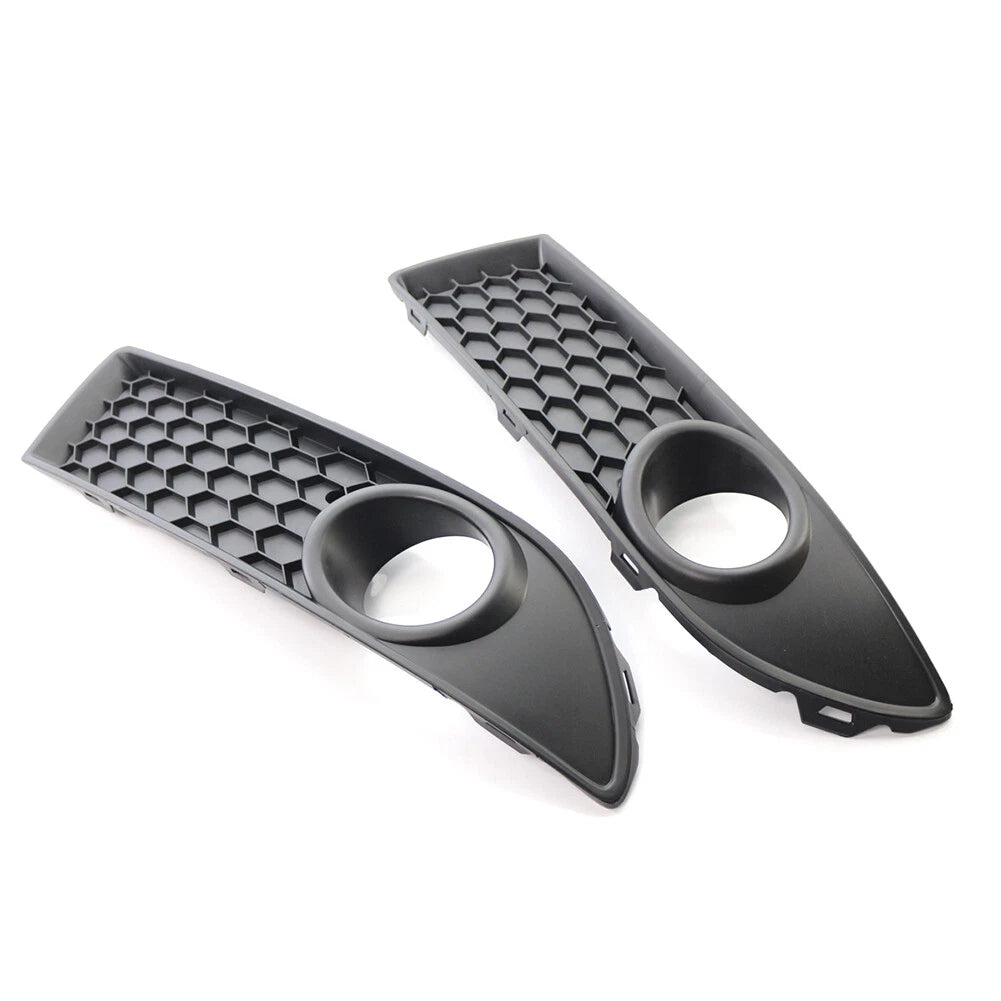 2X Front Lower Bumper Fog Light Grille Cover for VW Polo (2005–2009)