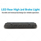 1x LED Rear High 3rd Brake Light for Toyota Hilux VIGO SR5 (2004–2015) Smoked