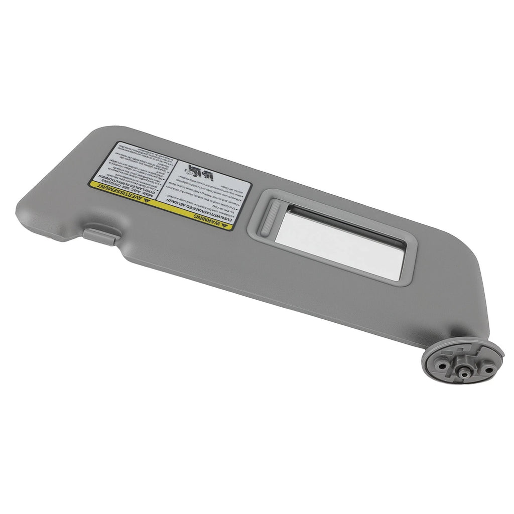Left Gray Sun Visor for Toyota RAV4 (2004–2005) Easy Clean Mirror