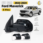 Side Mirror for Ford Maverick (2022–2024) W/Blind Spot, Power Adjust, 5 Pins