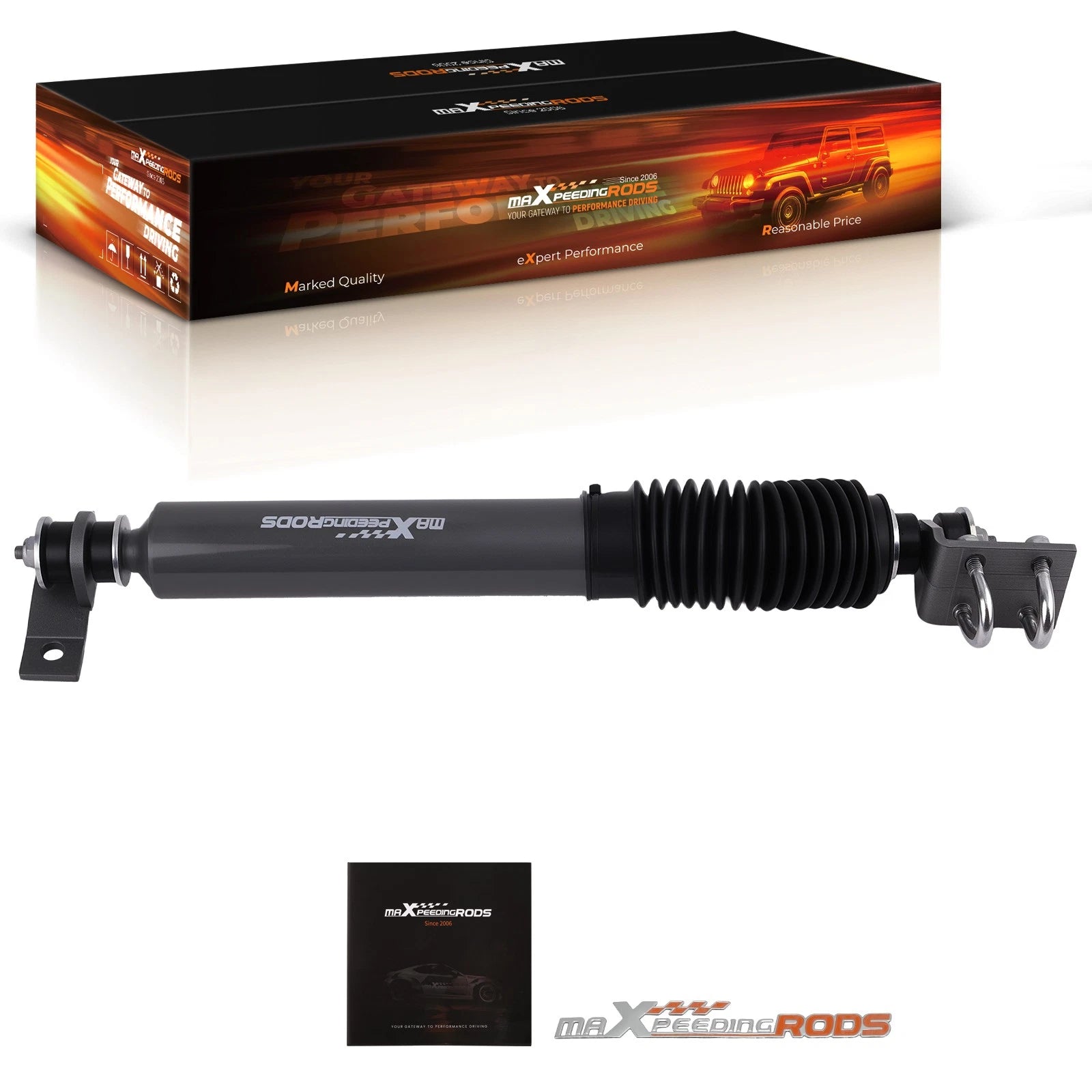 Steering Stabilizer for Suzuki Samurai (1986–1991) & Jeep CJ 4WD (1959–1986)