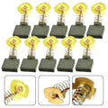 10Pcs Carbon Brushes for Electric Motors (7×18×16mm)