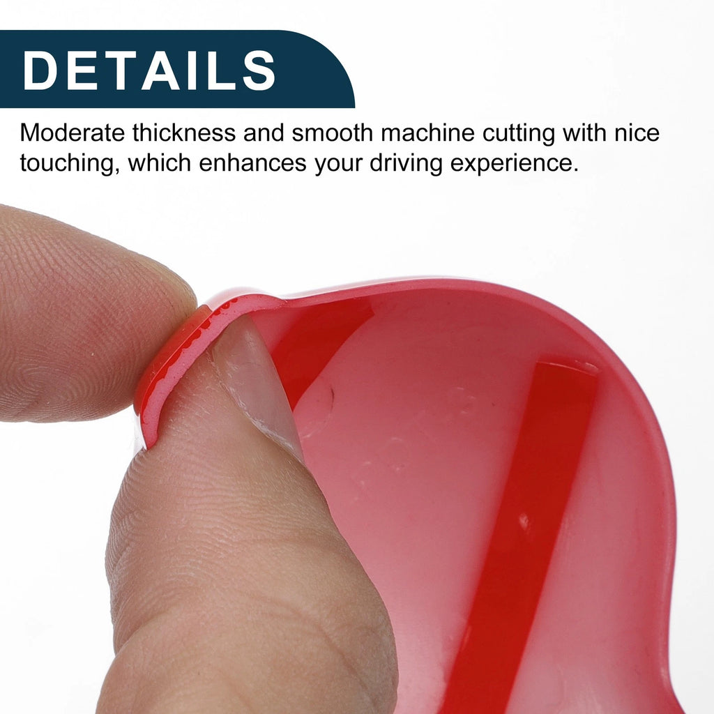 Set of 1 Gear Shift Knob Decorator Cover for Ford Mustang (2015–2023) Red