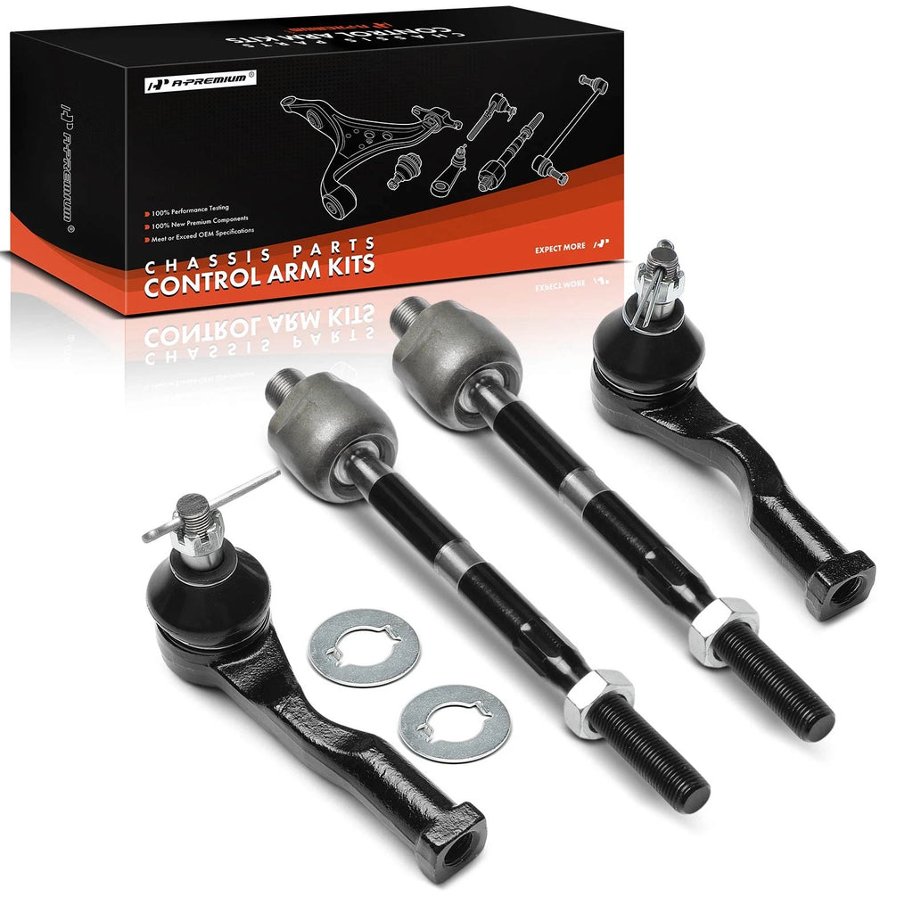 Set of 4 Tie Rod Ends for Kia Sedona (2002–2005)