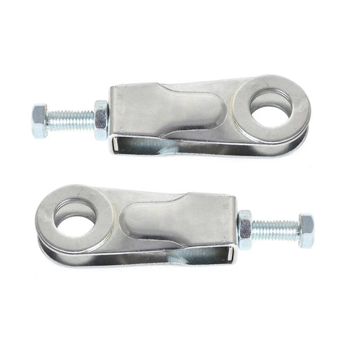 1 Pair Axle Chain Puller Tensioner Adjuster for Yamaha YBR 125 (2005–2023)