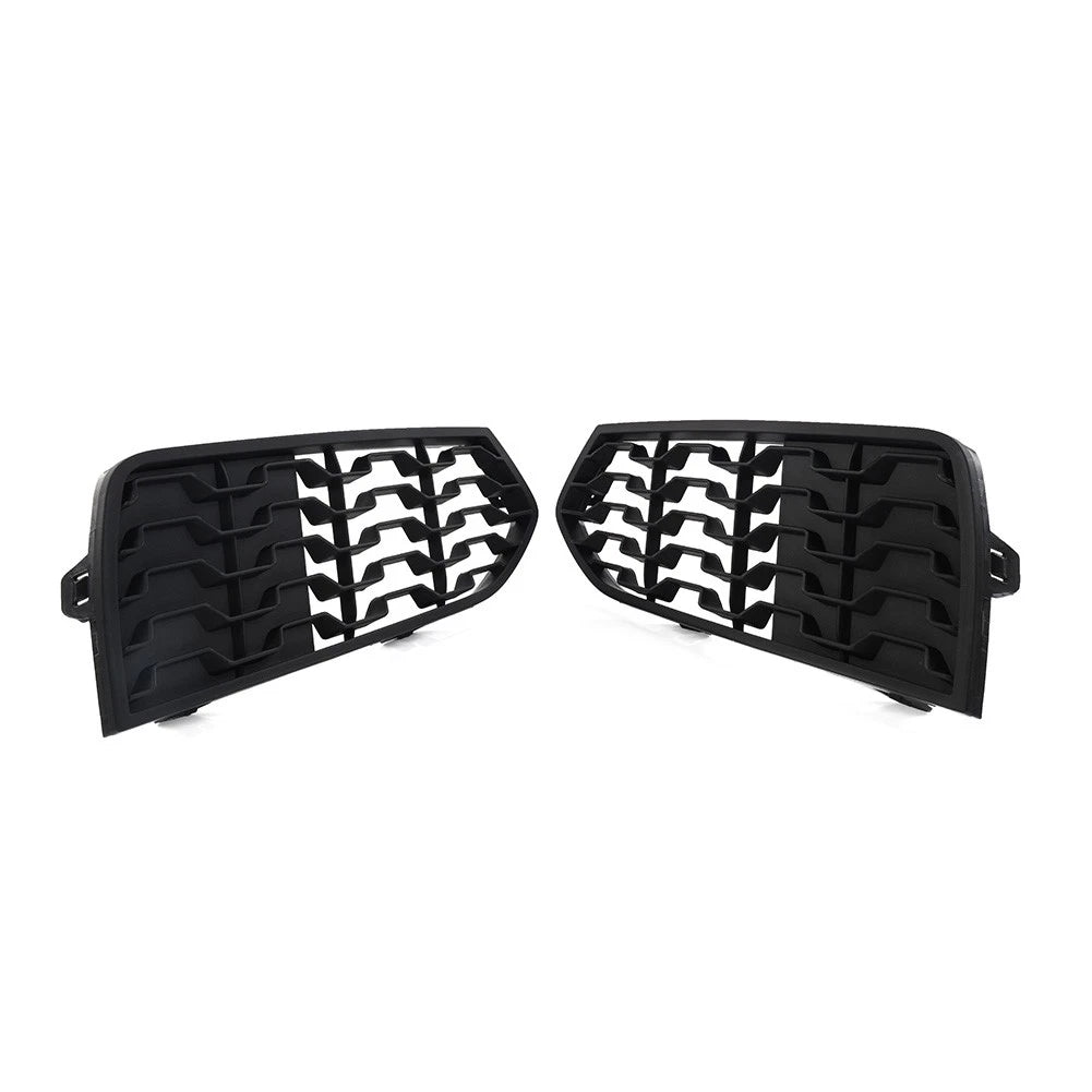 Closed Mesh Front Bumper Fog Light Grille for BMW 2 Series F22 F23 (2014–2021)