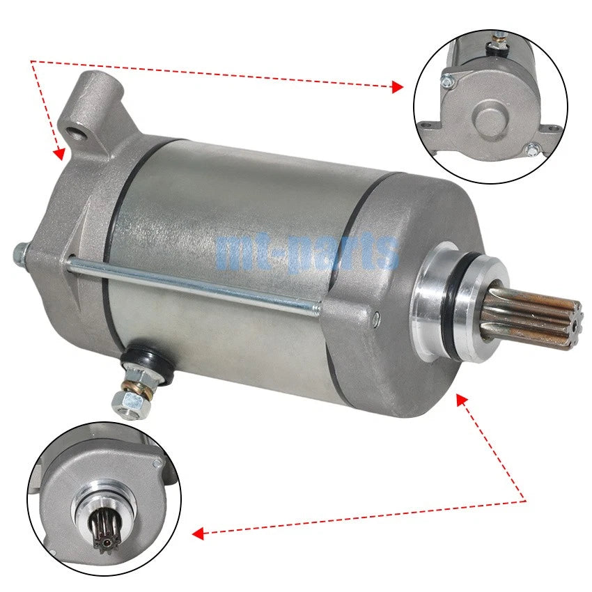 Starter Motor for Yamaha YFM600F Grizzly 600 (1998–2001) / YFM660FA Grizzly 660 (2002–2008)