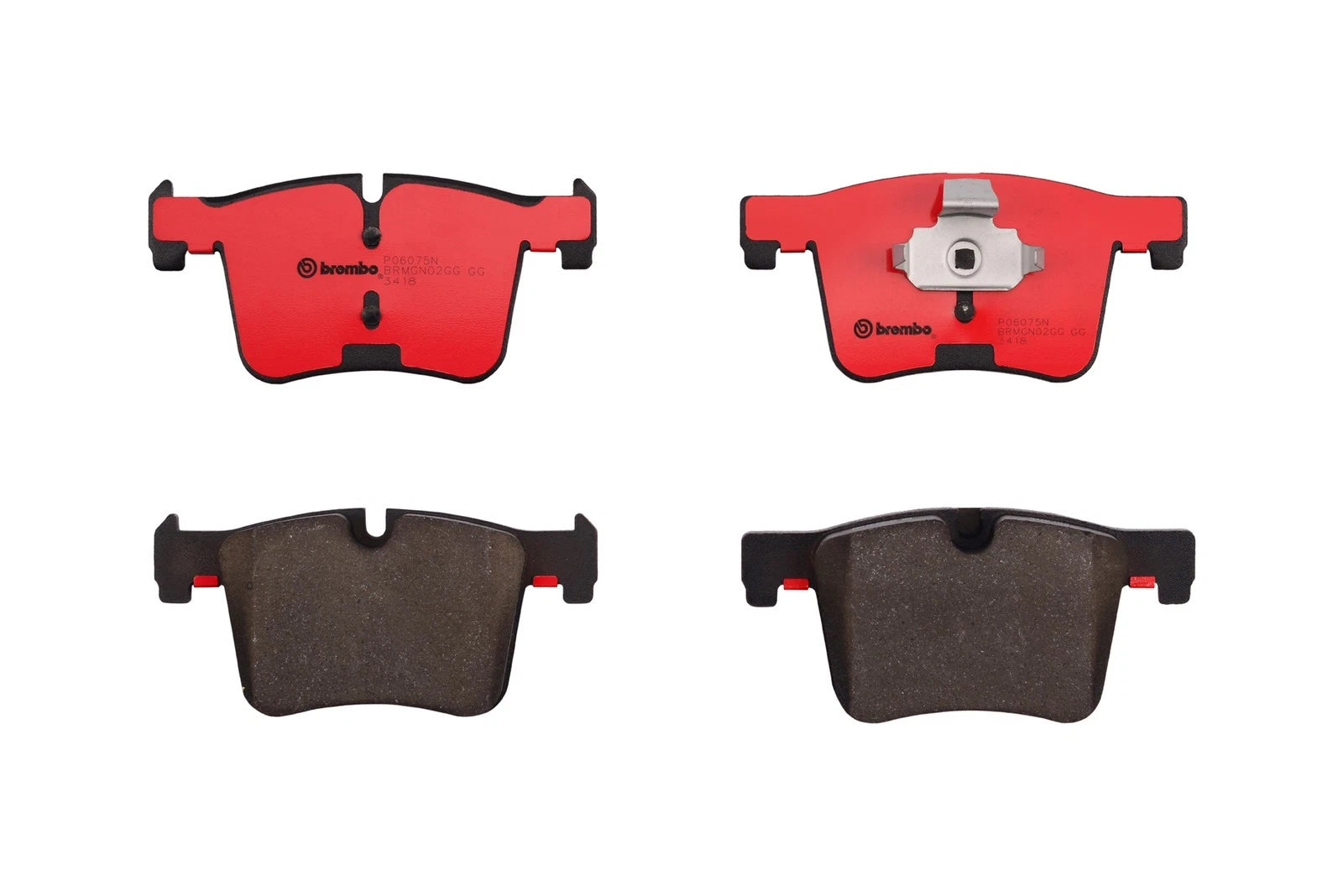 Set of 4 Brembo Front Ceramic Disc Brake Pads for BMW 228i (2014)