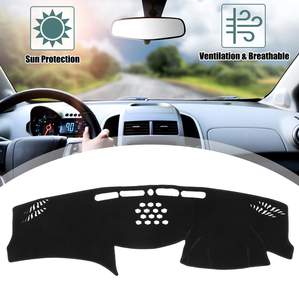 Dashboard Cover for Lexus GS (2006–2011) Black Polyester Non-Slip