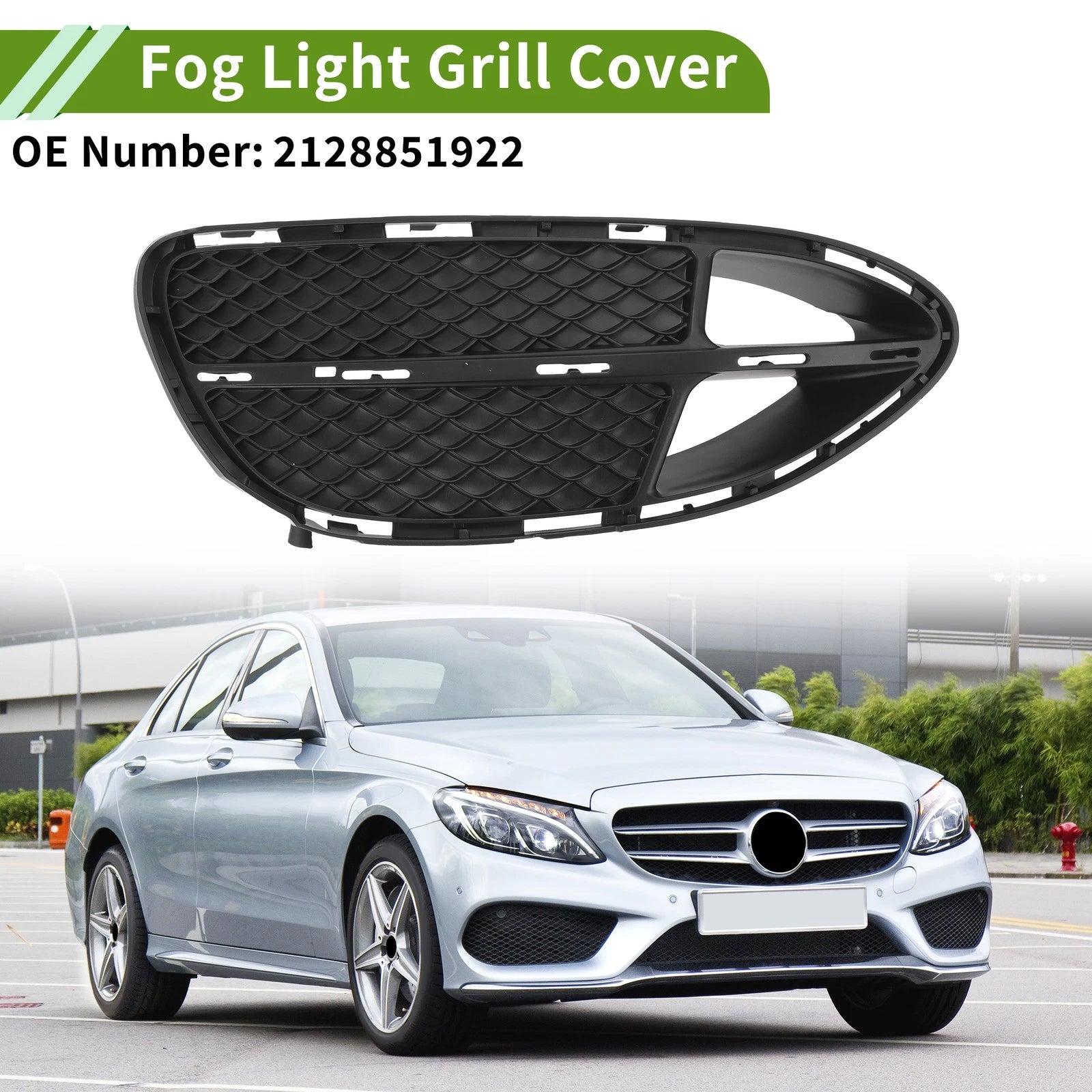 1 Pc Fog Light Grill for Mercedes Benz W212 (2014–2016) No. 2128851922
