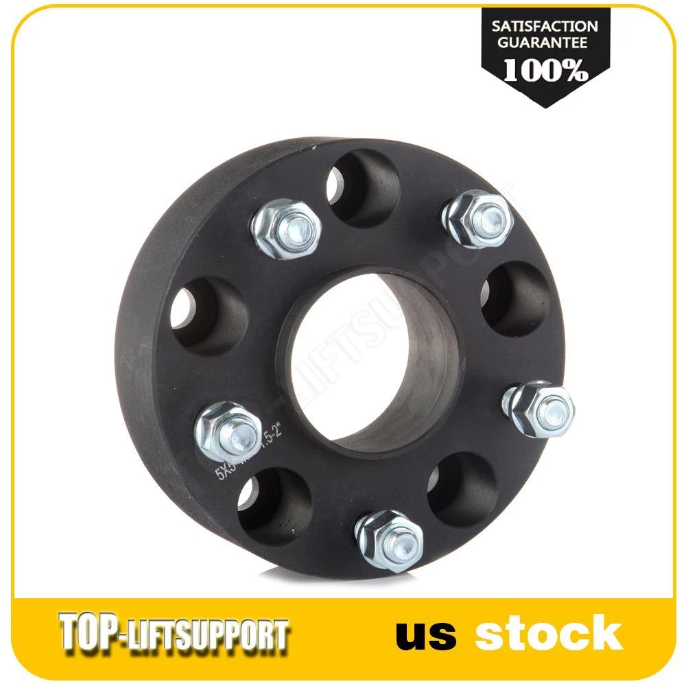 2X 2" Wheel Spacers Hubcentric for Jeep Wrangler JK JKU