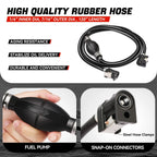 6.3 Gallon Portable Gasoline Diesel Fuel Tank for Marine Boat Motor
