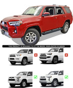 Running Boards for Toyota 4Runner SR5 (2014-2024) Matte Black 5 Inch