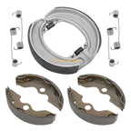 Front & Rear Brake Shoes with Springs for Honda Fourtrax 300 TRX300 (1988–2000)