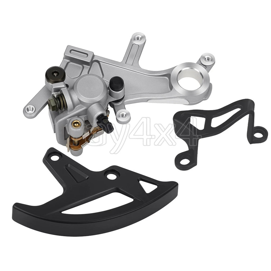 Rear Brake Caliper & Disc Cover Guard Assy for Honda CR125 CR250 CRF250 CRF450 R (2000–2023)