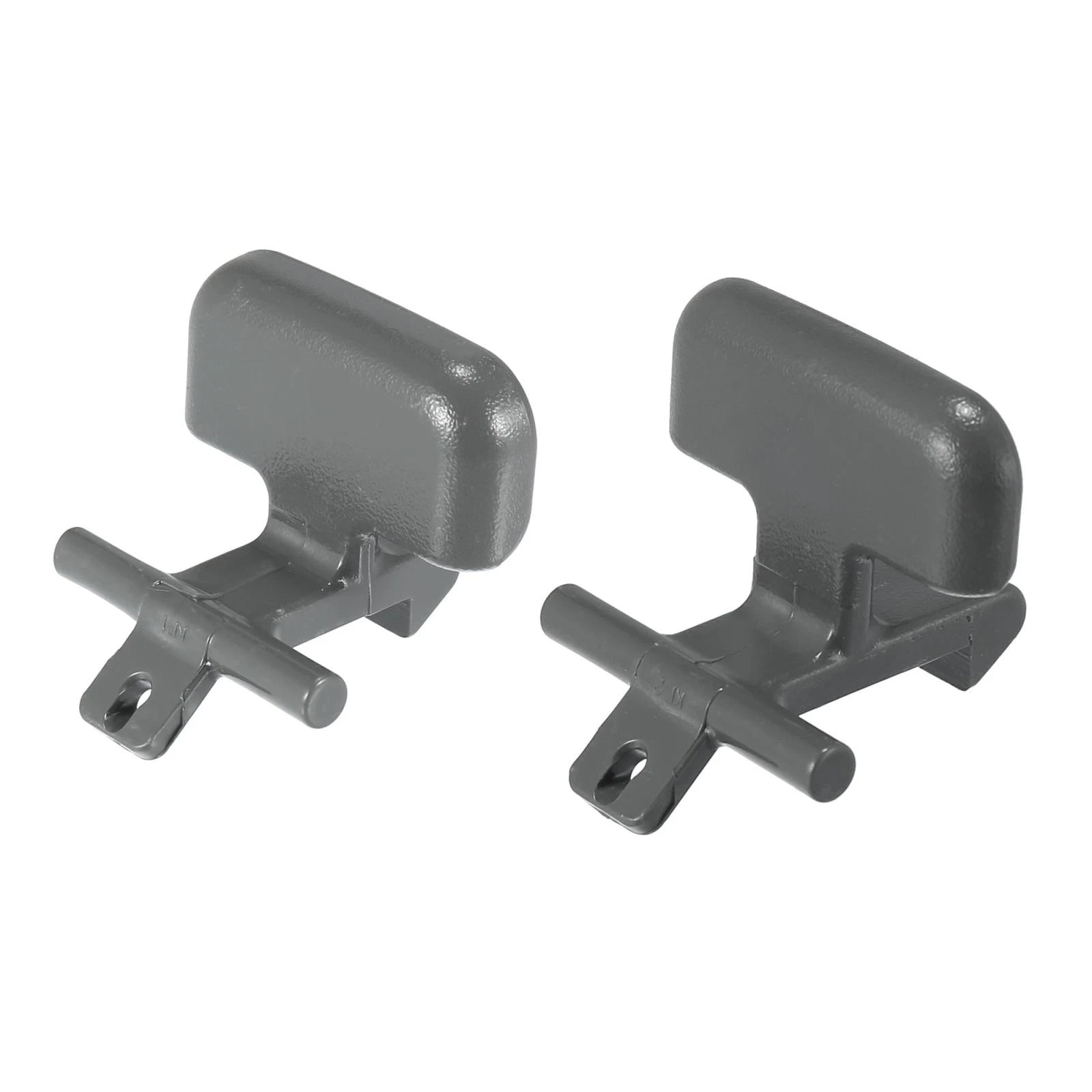 Pair Armrest Latch Clip for Hyundai Sonata (2009–2010) 84661-3K000U7 Grey