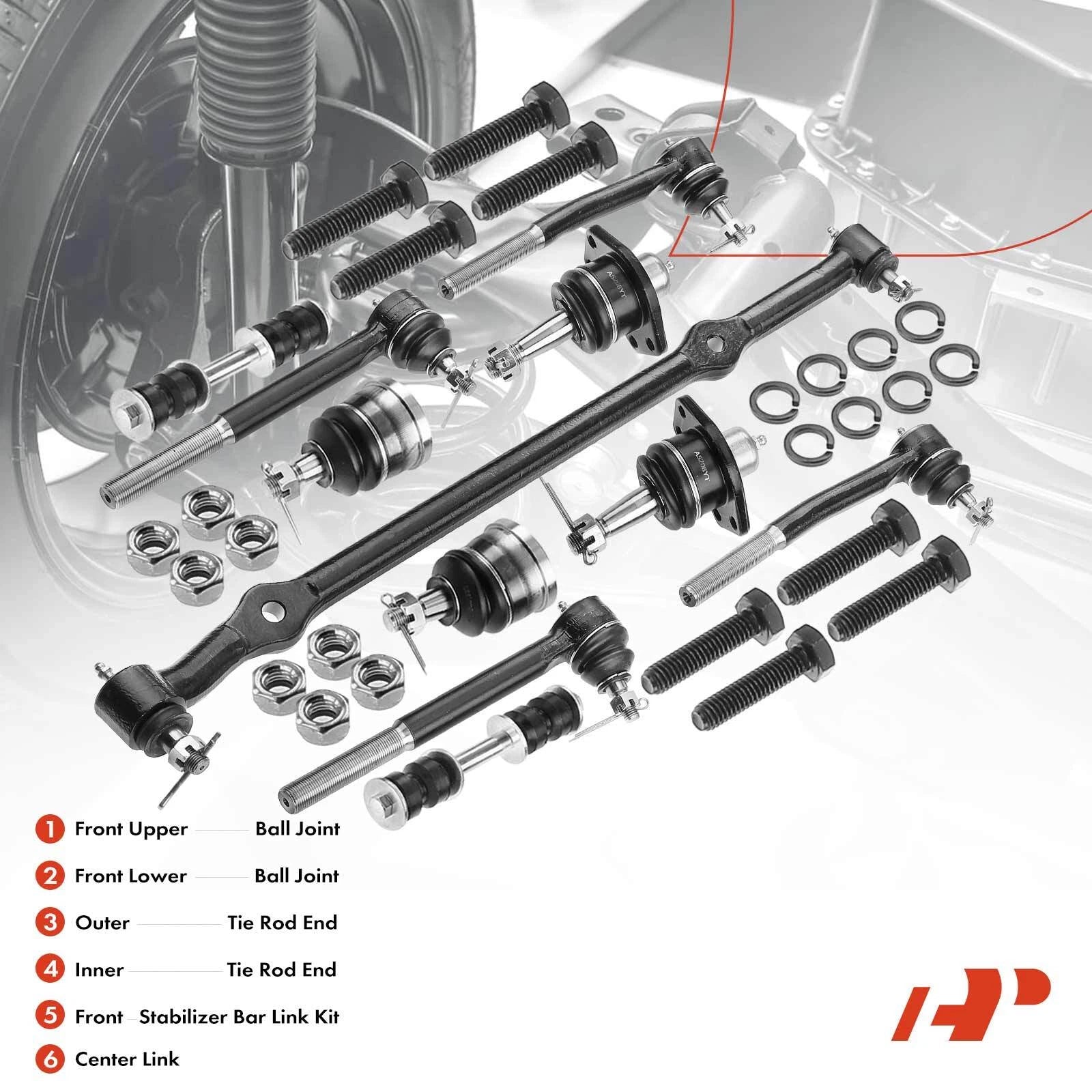 Set of 11 Front Sway Bar Links for Chevy Impala Caprice