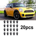 20Pcs / Inner Wheel Arch Liner Fastener Clips for Mini Cooper (2001���2014)
