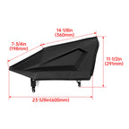 Half Lower Door Panel Inserts for Polaris RZR S 4 900 / RZR XP 4 1000 (2014–2023)