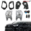 Pair LED Fog Lights for Toyota RAV4 (2023–2024) with Wiring & Switch