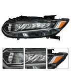 Headlight Assembly for Honda Accord (2018â2021) Left Driver Side Halogen