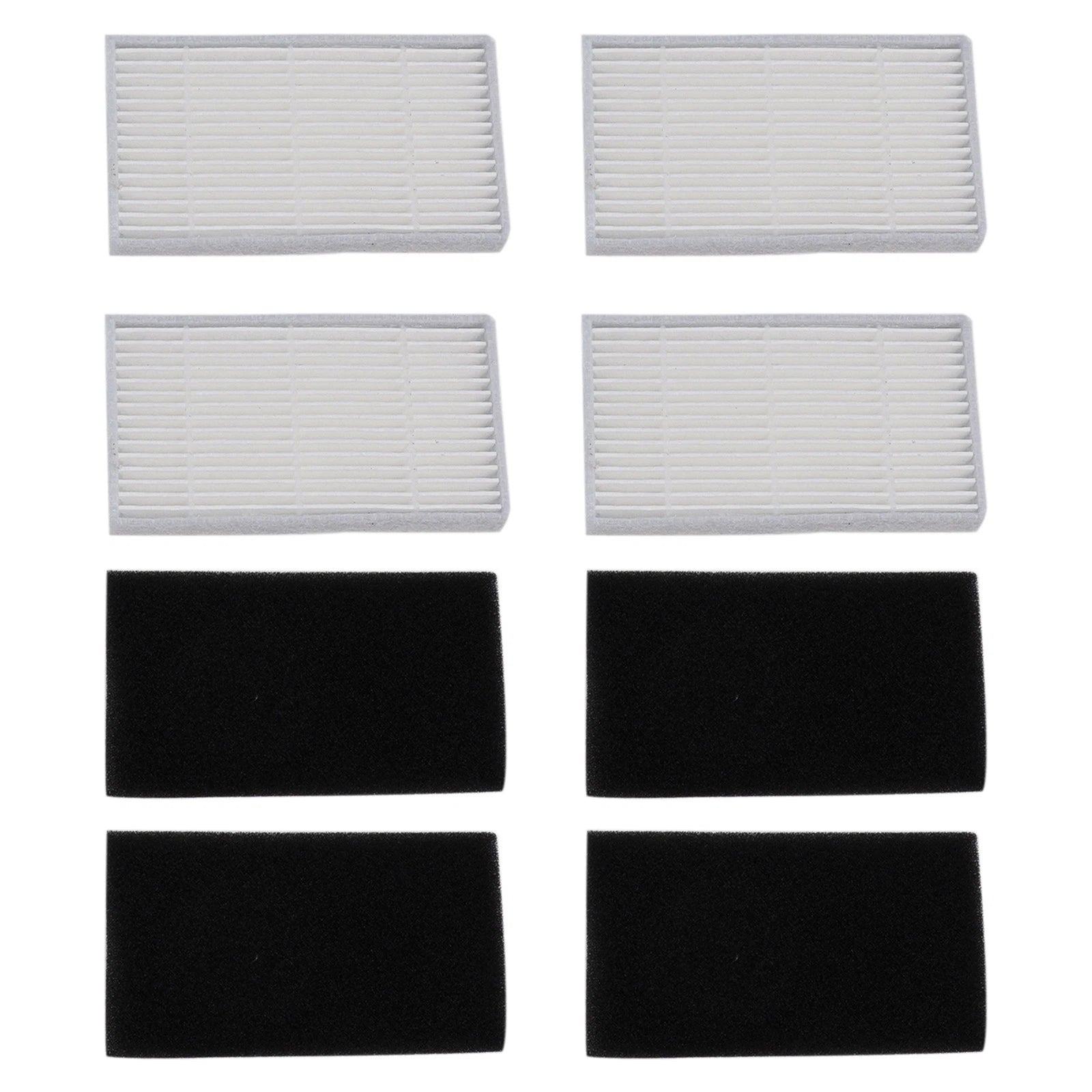 Set of 4 Replacement Filters for Cecotec Immortal Vacuum Cleaners