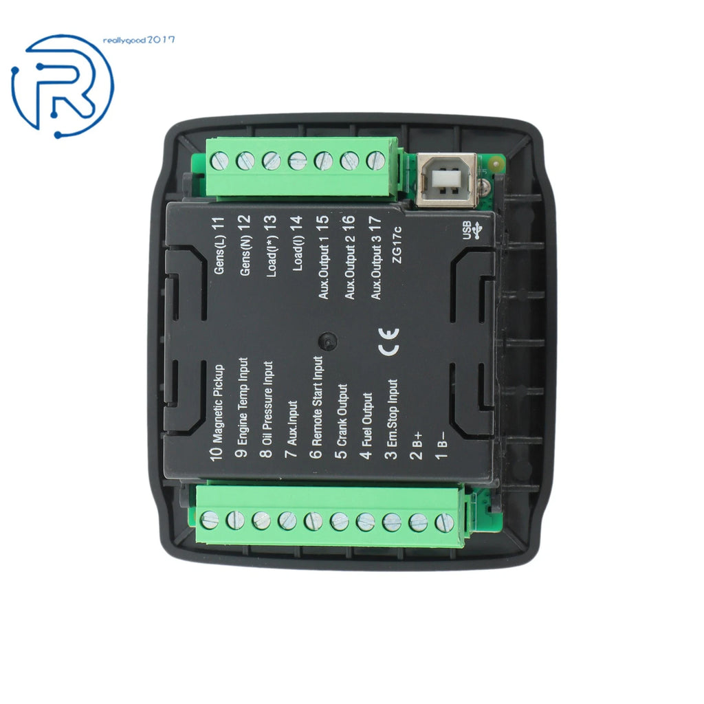 Genset HGM1790N Generator Controller for Auto Start Module 24V