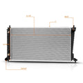Aluminum Radiator for Ford F-150 F-250 F-350 Super Duty (2003–2004) DPI-2596