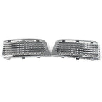 Chrome Lower Fairing Radiator Grills for Harley Touring (2014-2020)