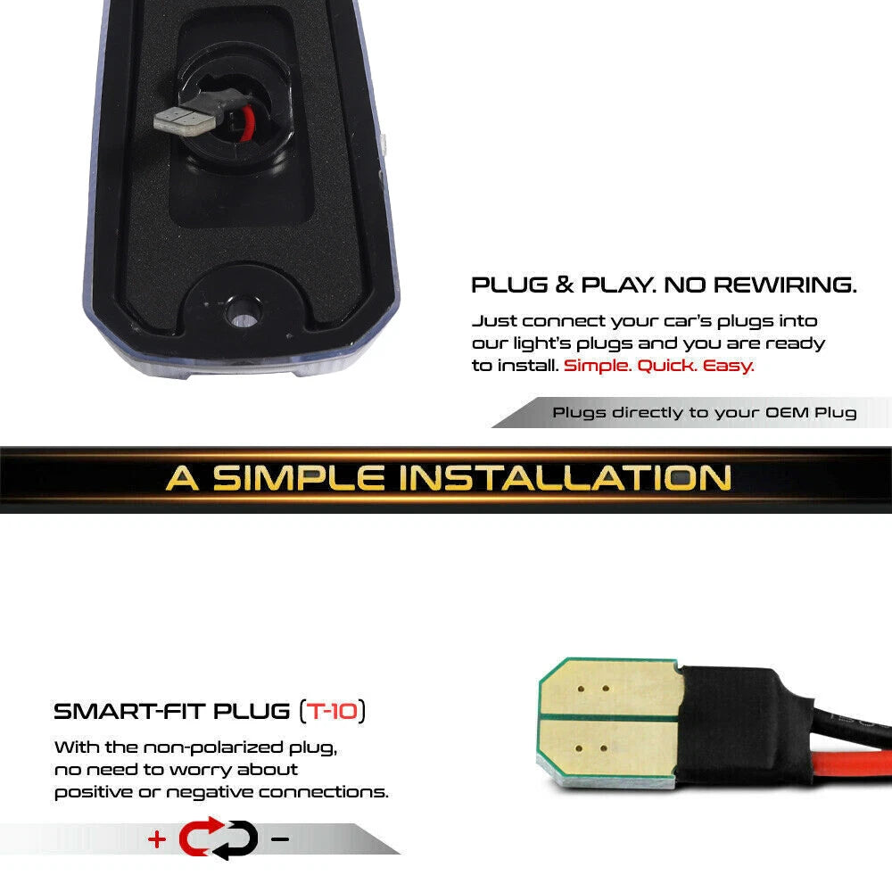 5pc LED Cab Marker Roof Light for Ram ProMaster 1500 2500 3500 (2014–2023)