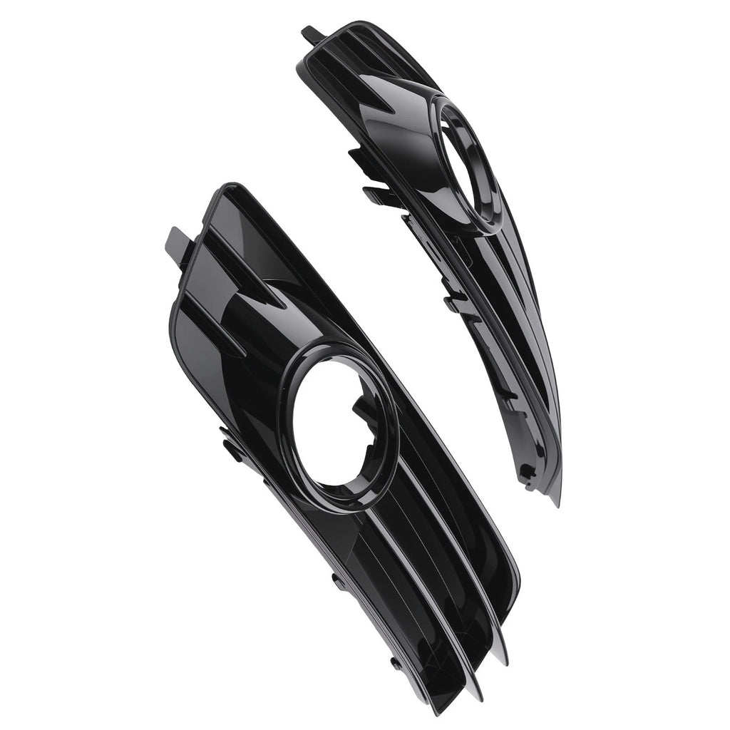 Pair Front Bumper Fog Lamp Grille for Audi A3 8P S-Line (2009–2012) 8P0807682
