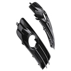 Pair Front Bumper Fog Lamp Grille for Audi A3 8P S-Line (2009–2012) 8P0807682