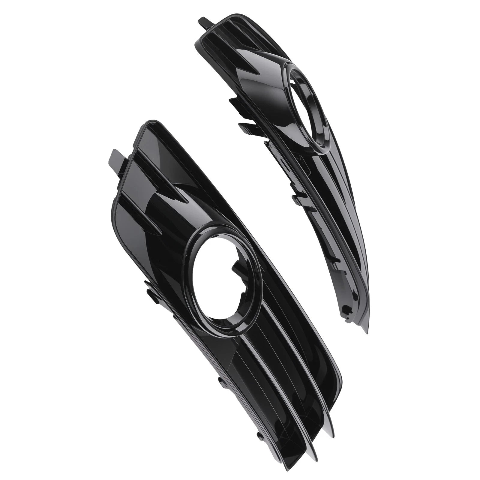 Pair Front Bumper Fog Lamp Grille for Audi A3 8P S-Line (2009–2012) 8P0807682