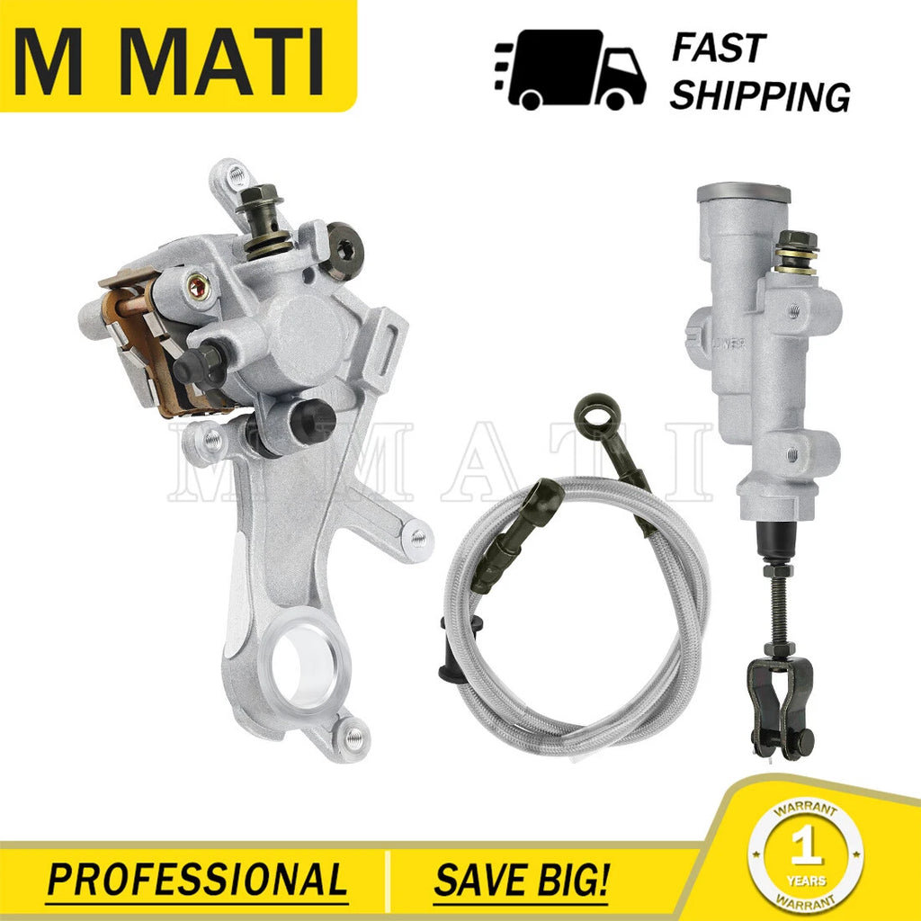 Rear Brake Master Cylinder & Caliper & Hose for Honda CRF250R (2004–2020)
