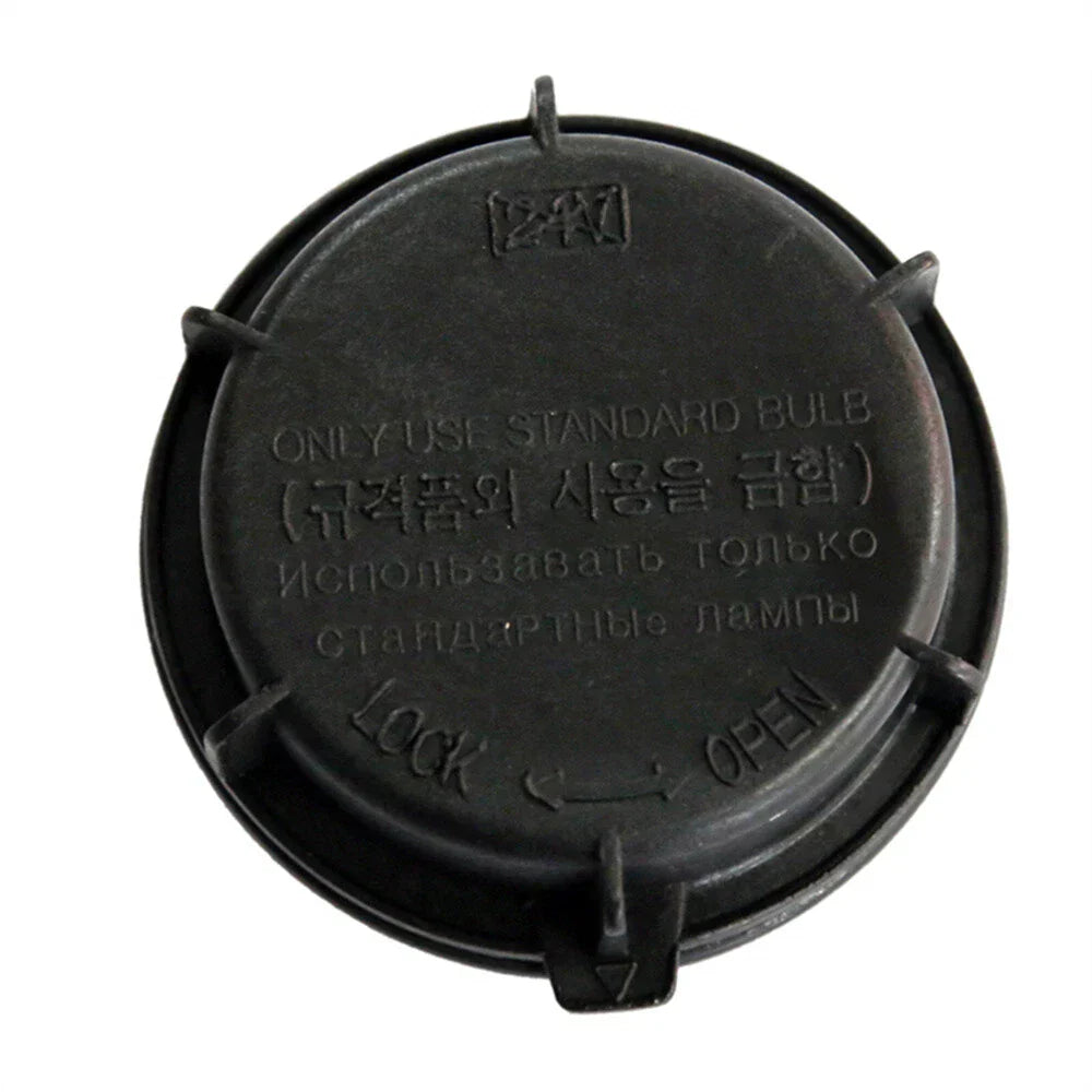 Headlight Lamp Bulb Dust Caps for 11-16 Kia Optima, 16-20 Hyundai Tucson