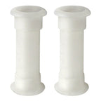 2 x Boat Plastic Drain Tube Drain Thru-hull for MotorwellBaitwell