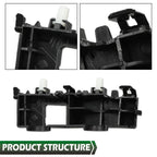 Set of 2 Front Bumper Cover Retainers for Hyundai Tucson (2016–2021)