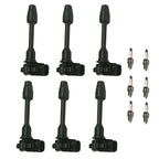 6X Ignition Coils & Iridium Spark Plugs for Nissan Maxima (1995-1999)