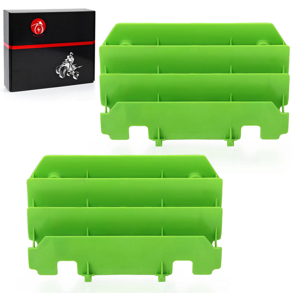 2pcs Radiator Guards for Kawasaki KX125 KX250 14037-1310-6W 14037-1179-6W