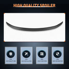 Matte Black Wing Spoiler for Toyota Corolla Sedan (2014–2019)