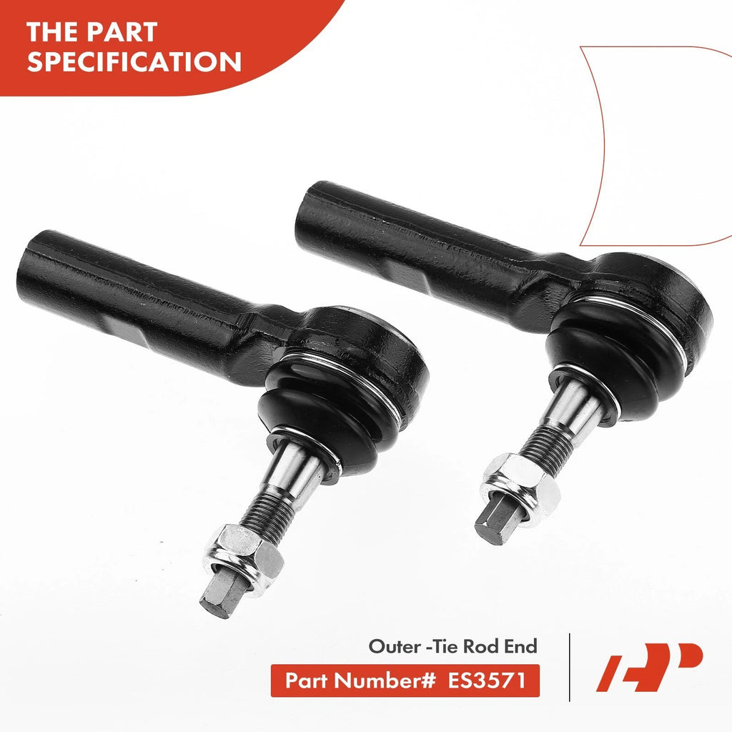 6x Inner Outer Front Lower Tie Rod Ball Joint for Dodge Durango Dakota (1998-2004)