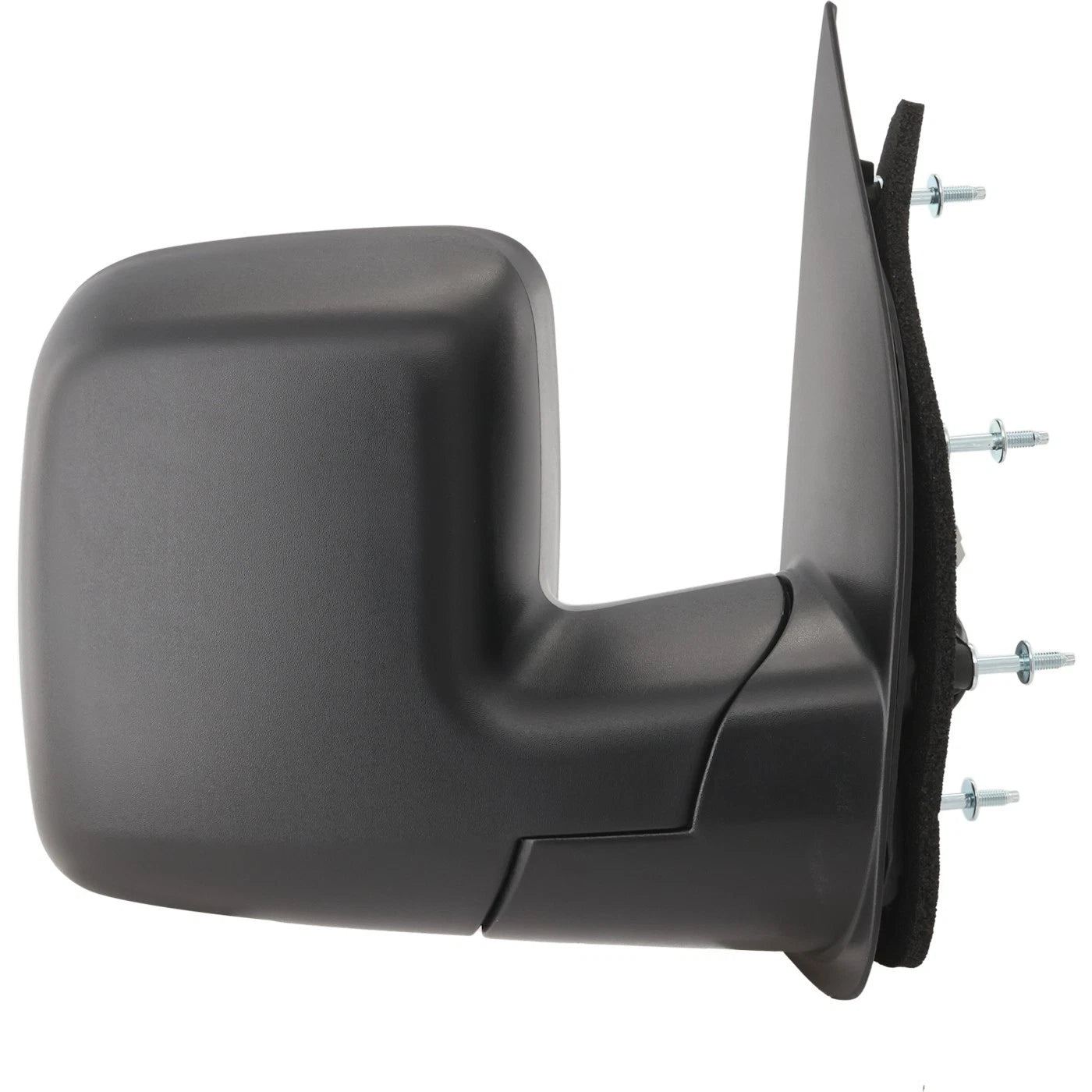 Passenger Side Mirror for Econoline Van (2010–2014) Textured Black Manual Fold