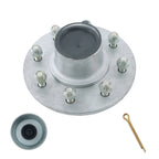 8-Lug 6.5" Galvanized Trailer Hub Kit for 7 (YYYY–YYYY)
