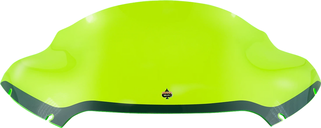 Klock Werks 9" Kolor Flare Windshield for FLTR (KWW-01-0636) - Green Ice